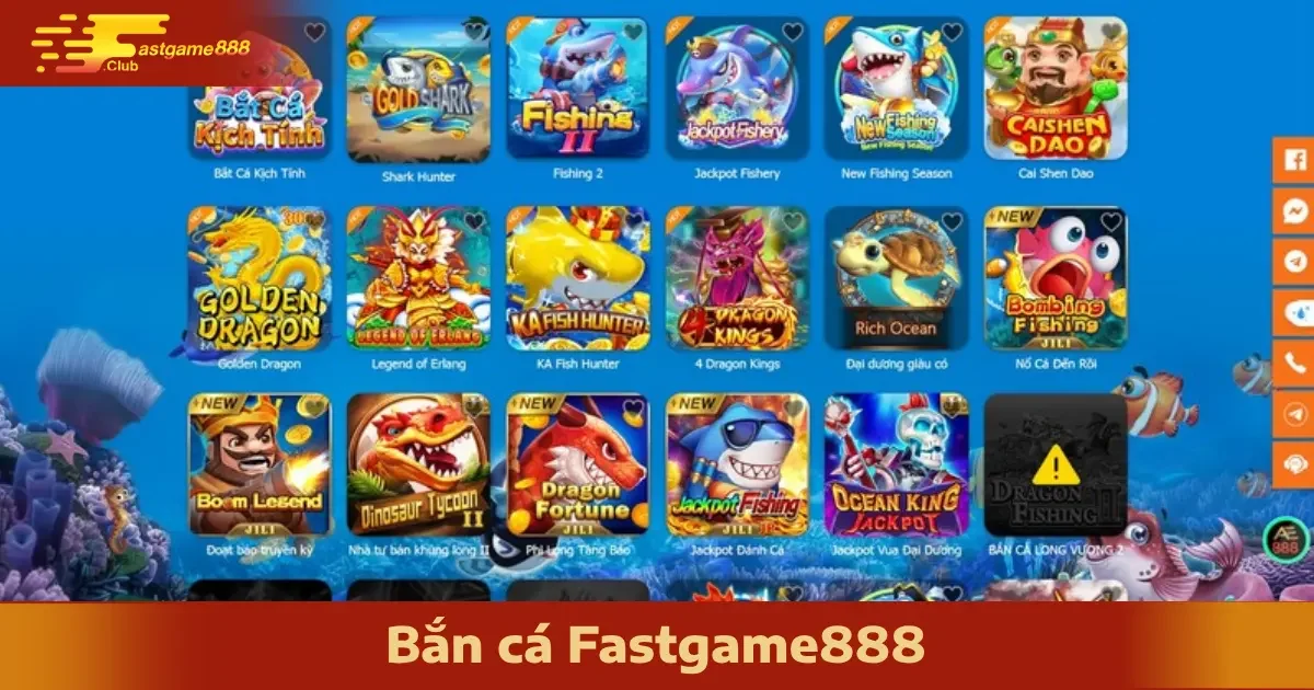 Đặc Điểm Nổi Bật Của Trò Chơi Bắn Cá FastGame888